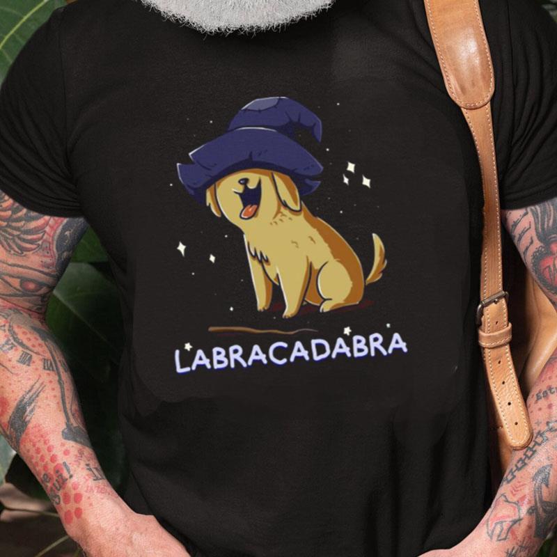 Labracadabra Dog Pun Cute Labrador Retriever Halloween Unisex Shirts