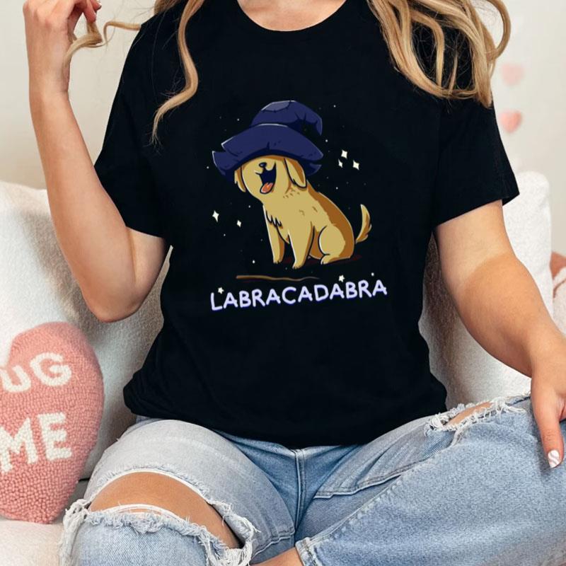 Labracadabra Dog Pun Cute Labrador Retriever Halloween Unisex Shirts