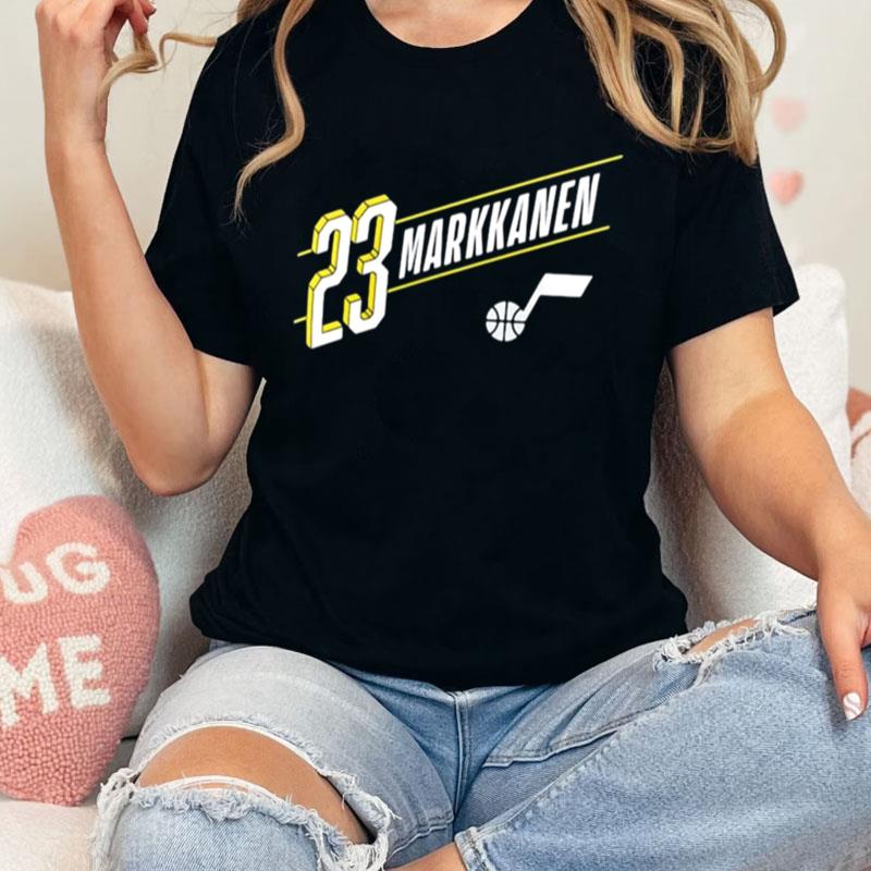 Lauri Markkanen Utah Jazz Full Court Press Unisex Shirts