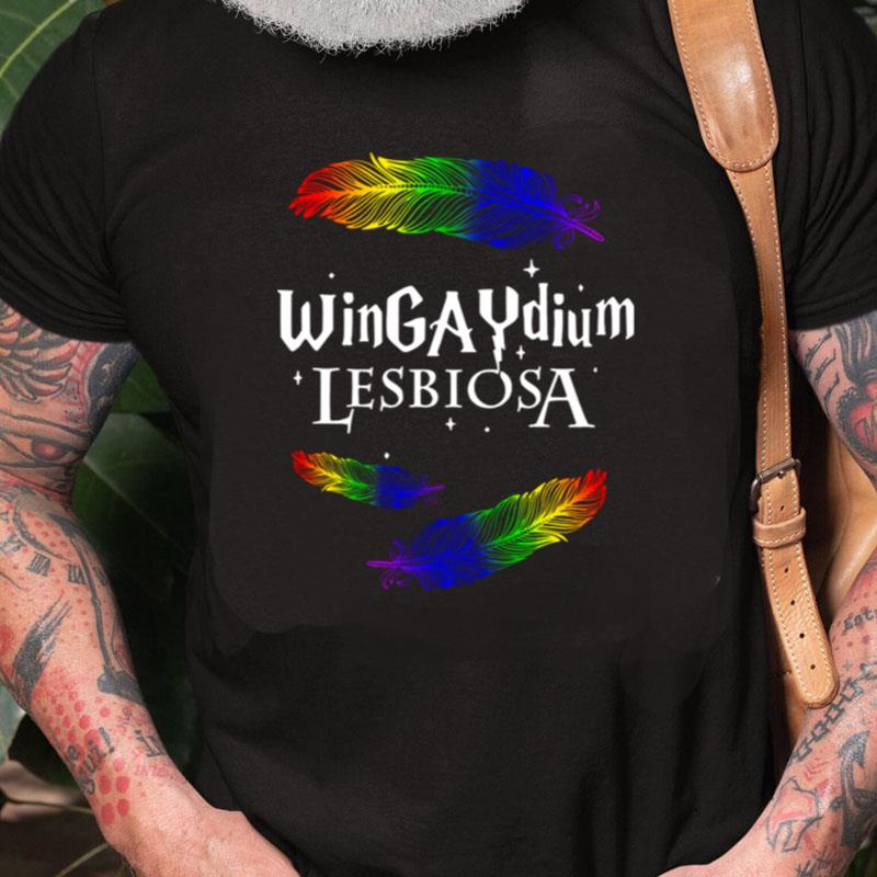 Lgbt Wingaydium Lesbiosa Unisex Shirts