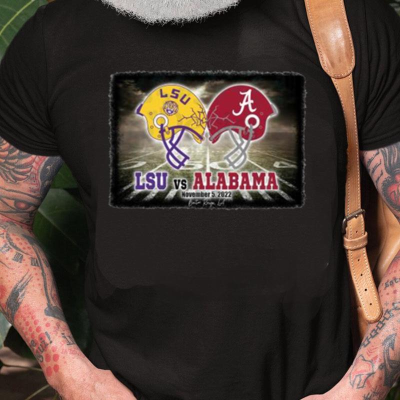 Lsu Vs Alabama Louisiana Saturday Night Football Tiger Stadium Unisex Shirts