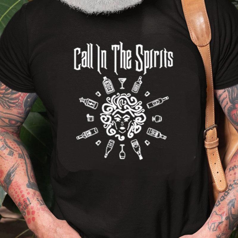 Madame Leota's Call In The Spirits Drinking Unisex Shirts