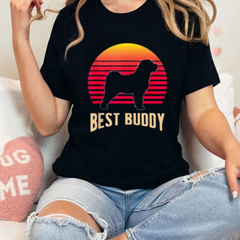 Maltese Terrier Dog Breed Best Buddy Vintage Unisex Shirts