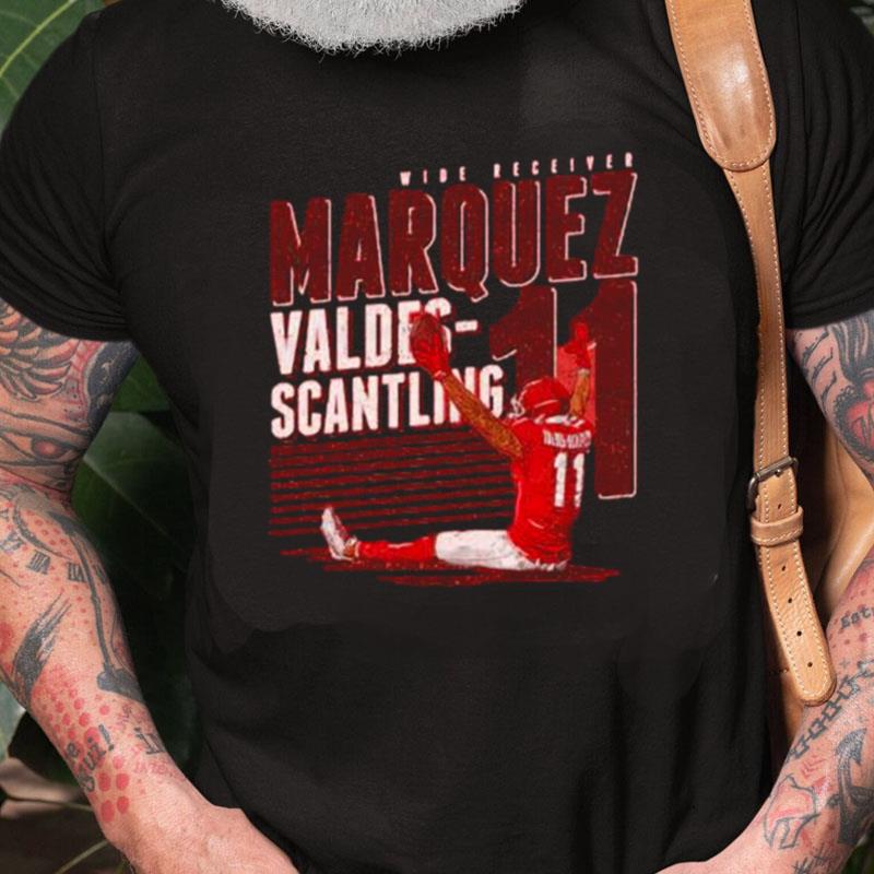 Marquez Valdes Scantling Wide Receiver Kansas City Chiefs Celebrate Unisex Shirts