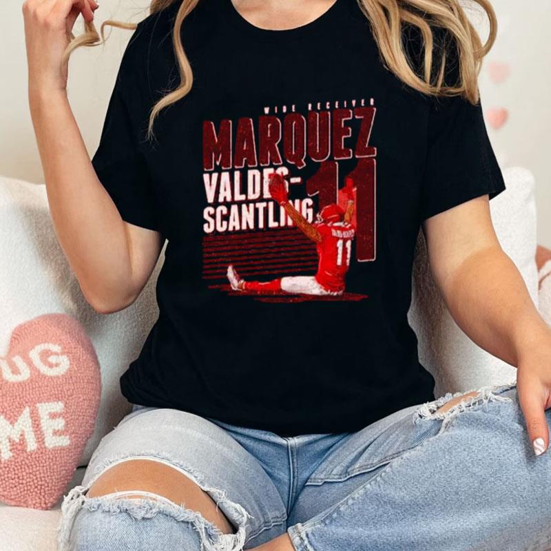 Marquez Valdes Scantling Wide Receiver Kansas City Chiefs Celebrate Unisex Shirts