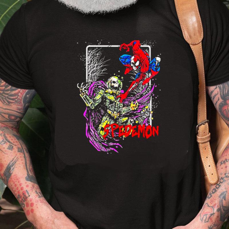 Marvel Splider Zombie Halloween Spooky Illustration Unisex Shirts