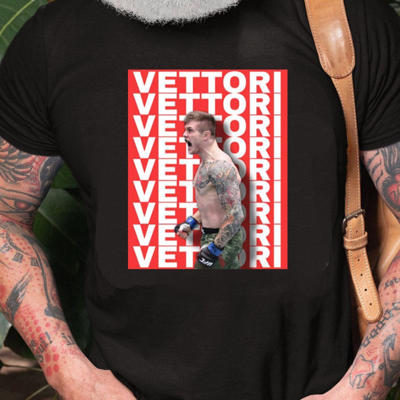 Marvin Vettori Ufc Design Red Unisex Shirts