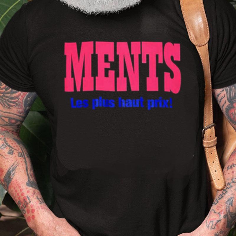 Ments Les Plus Haut Prix Unisex Shirts