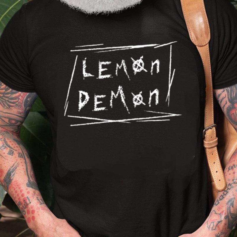 Metal Lemon Demon Black Graphic Unisex Shirts