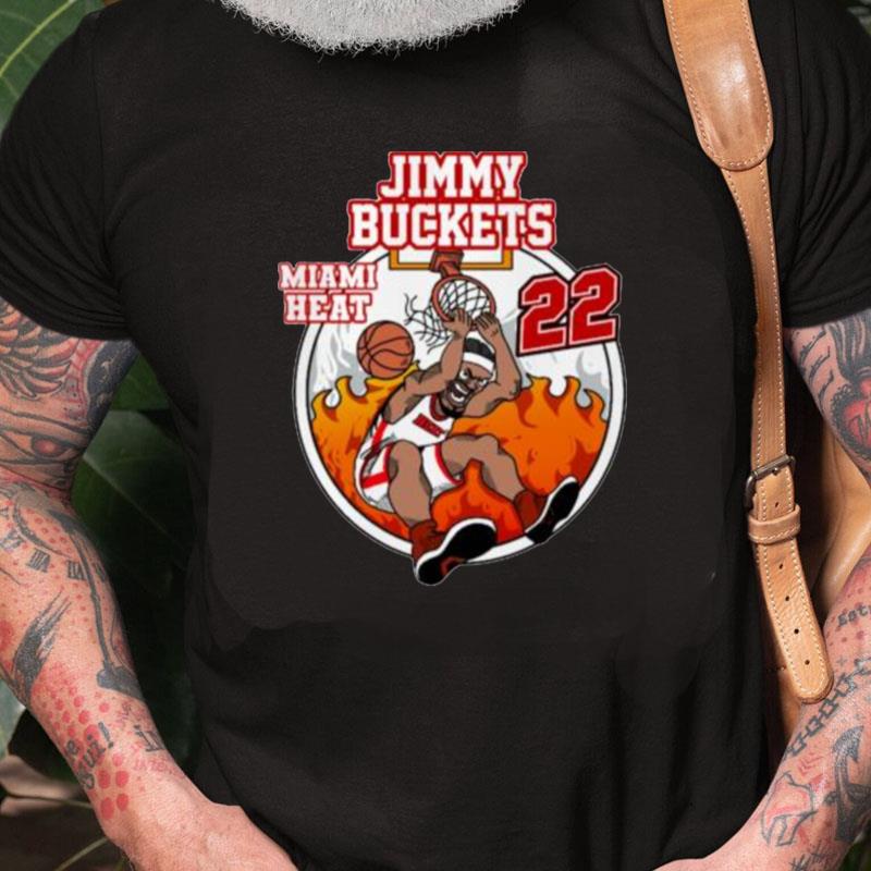 Miami Heat Basketball Jimmy Butler Cartoon Unisex Shirts