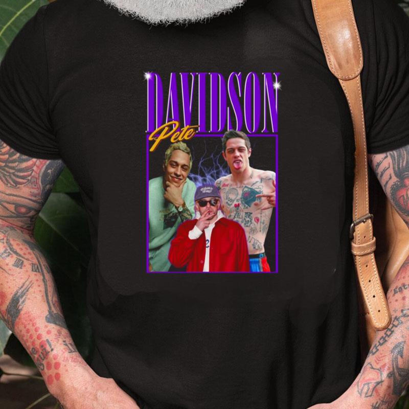 Millésime Pete Davidson Vintage Retro Bootleg Unisex Shirts