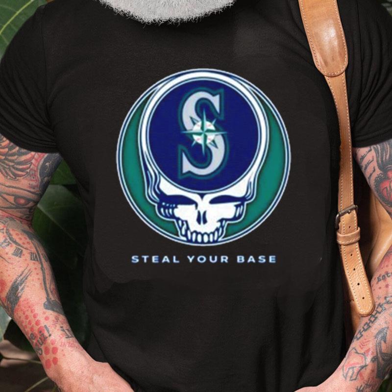 Mlb Store Seattle Mariners Steal Your Base Athletic Unisex Shirts