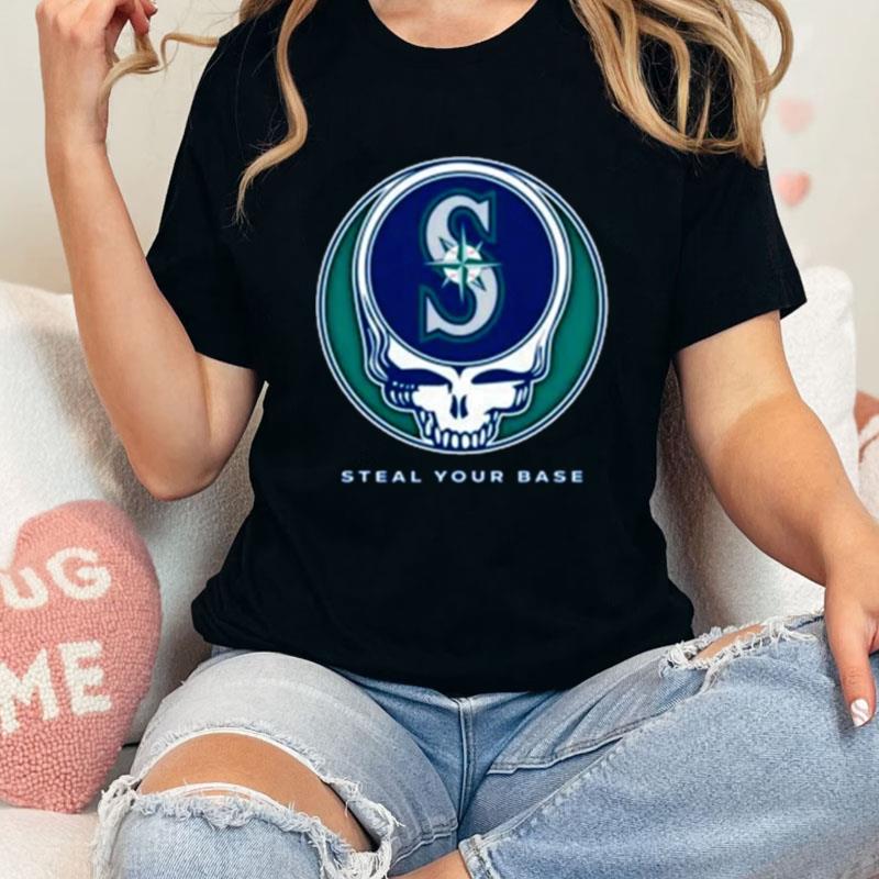 Mlb Store Seattle Mariners Steal Your Base Athletic Unisex Shirts