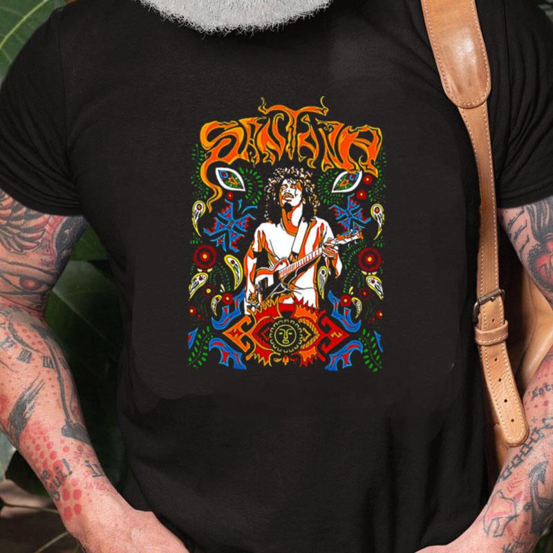 Most Liked Legendary Guitarist Carlos Santana Unisex Shirts