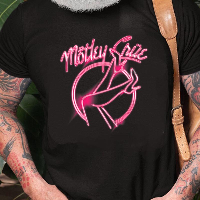 Mötley Crüe Girls Girls Girls Pink Neon Heels Unisex Shirts