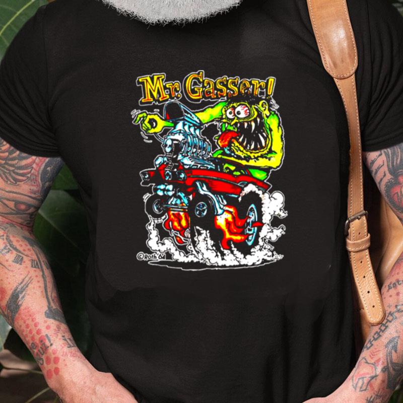 Mr Gasser Cartoon Rat Casual Unisex Shirts