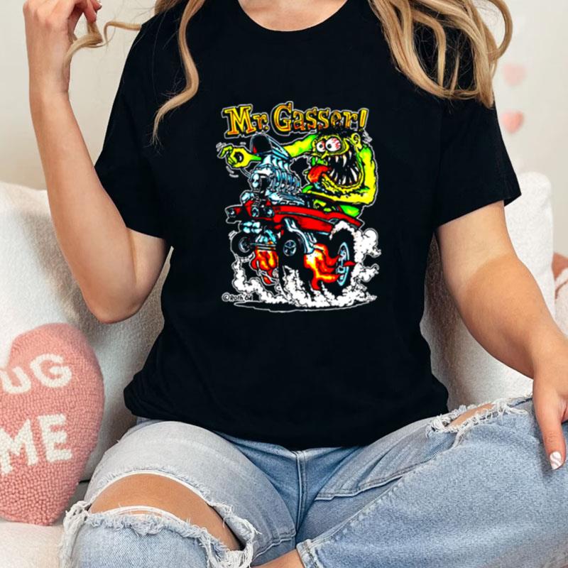 Mr Gasser Cartoon Rat Casual Unisex Shirts