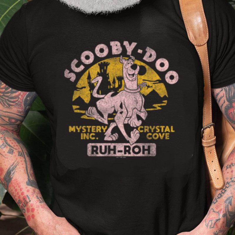 Mystery Inc. Crystal Cove Ruh Roh Distressed Scooby Doo Unisex Shirts