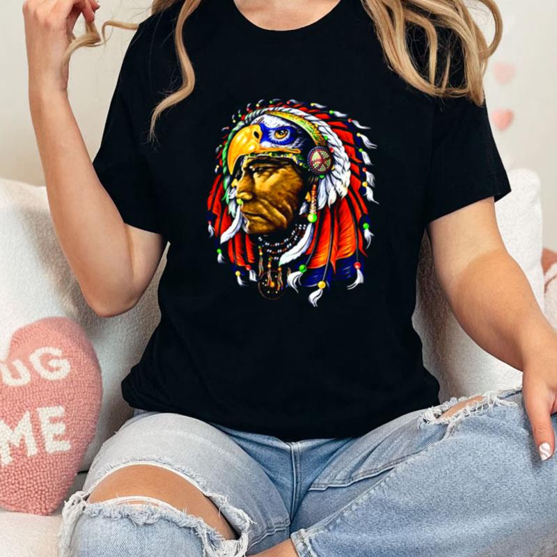 Native America Americans Who Love Heritage And Cultu Unisex Shirts