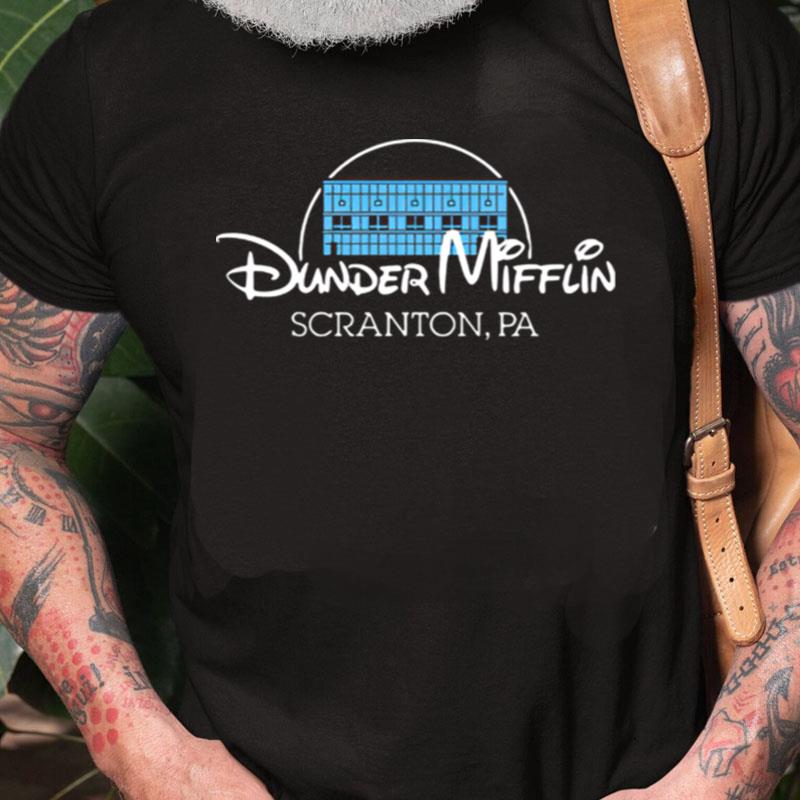 Official Dunder Mifflin Scranton Pa Disney Unisex Shirts