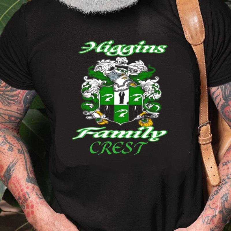 Ohiggins Family Crest Green Unisex Shirts