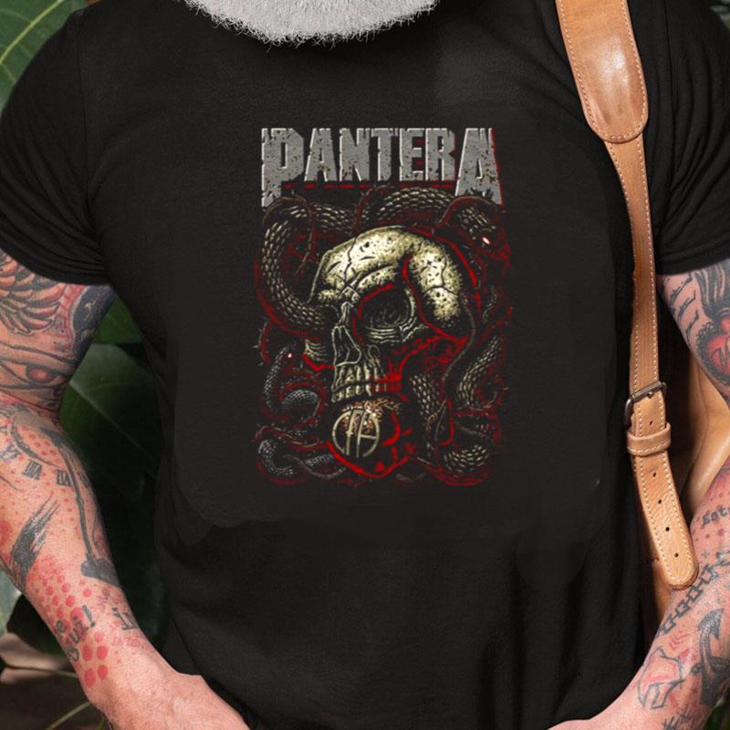 Pantera Dimebag Darrell Snakes Eye Socket Rock Unisex Shirts