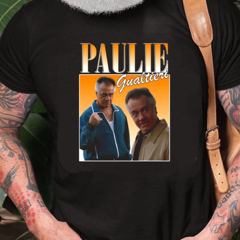 Paulie Walnuts Gualtieri Retro Design Sopranos Unisex Shirts