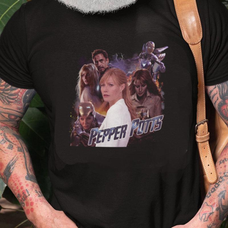 Pepper Potts Aesthetic Graphic Unisex Shirts