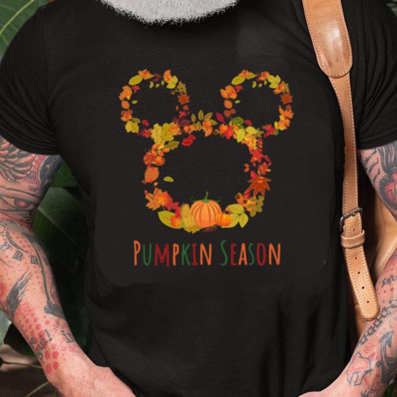 Pumpkin Season Mickey Disneyland Halloween Unisex Shirts