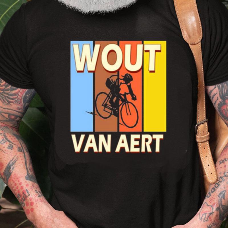 Racer Wout Van Aert Vintage Unisex Shirts