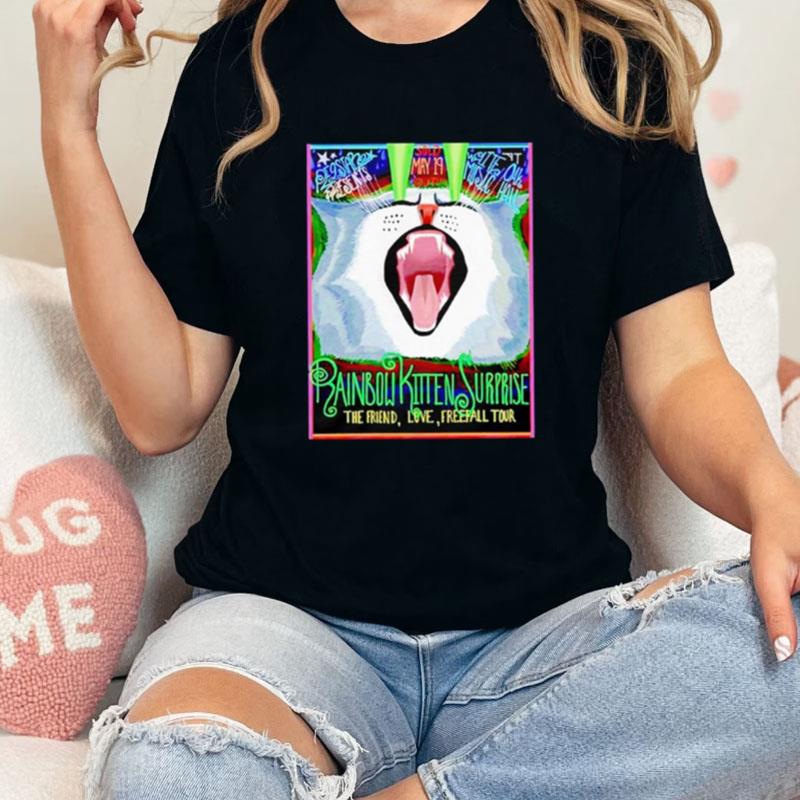 Rainbow Kitten Surprise The Friend Love Freefall Tour Unisex Shirts