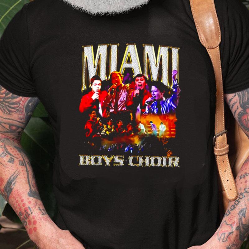 Retro Design Miami Boys Choir Unisex Shirts