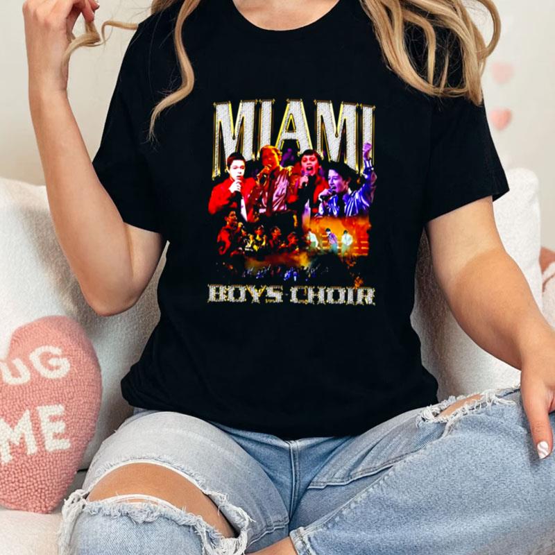 Retro Design Miami Boys Choir Unisex Shirts