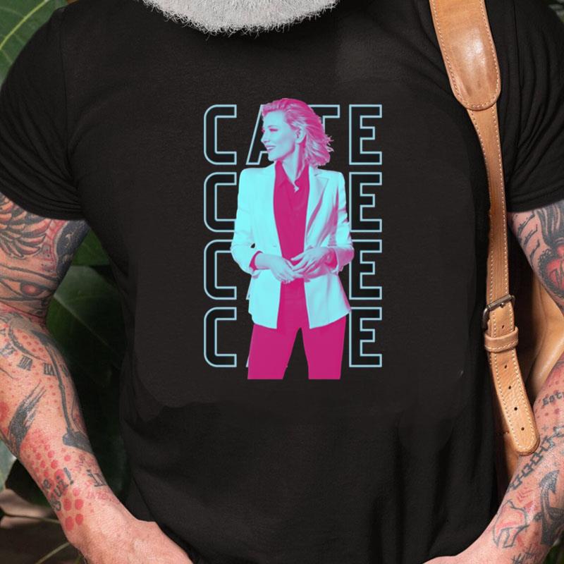 Retro Photograp Cate Blanchett Graphic For Fan Unisex Shirts