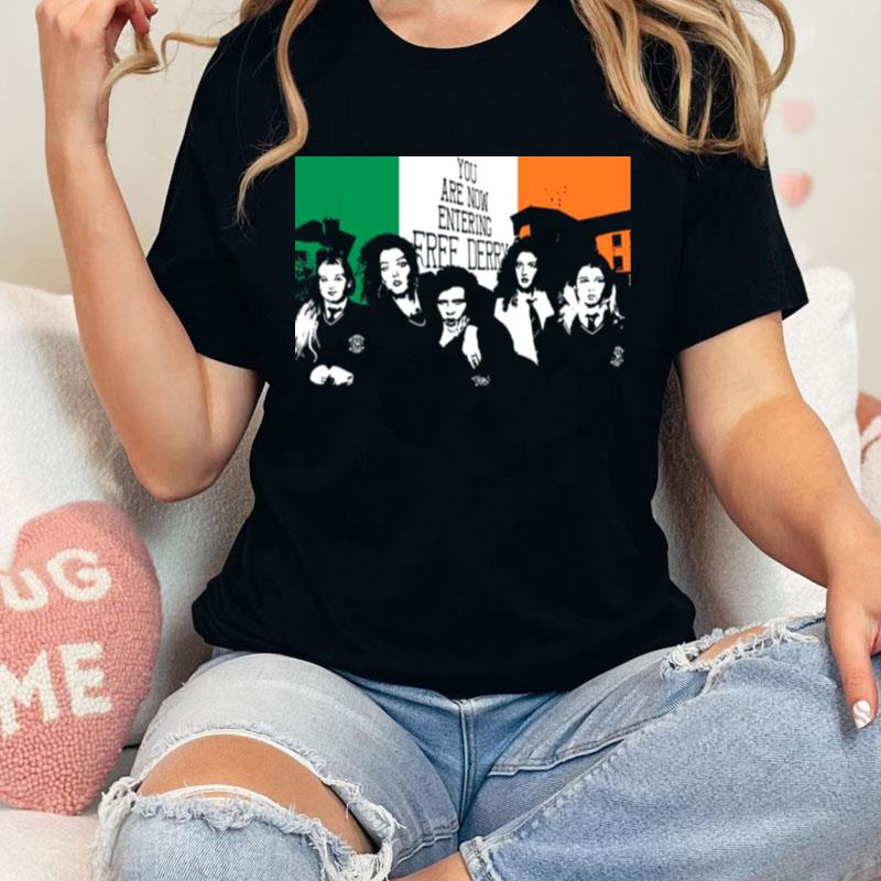 Retro Vintage Beautiful Model Derry Girls Music Vintage Unisex Shirts