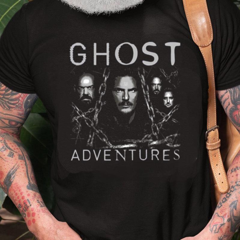 Retro Vintage Ghost Adventures Stuck In Chain Unisex Shirts