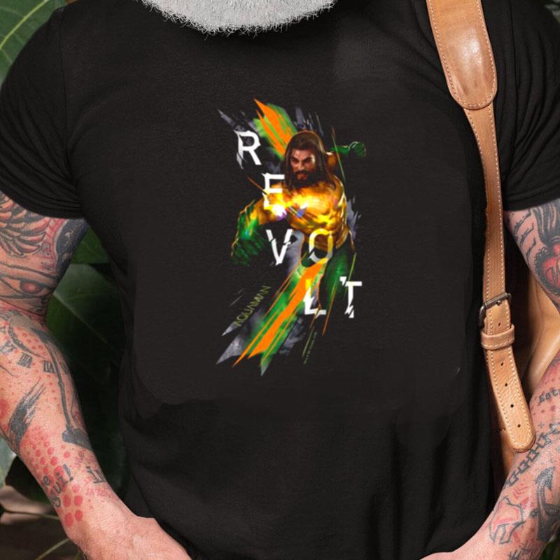 Revolt Refracted Graphic Aquaman Unisex Shirts