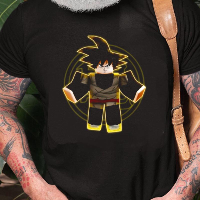 Roblox Goku Comic Game Unisex Shirts