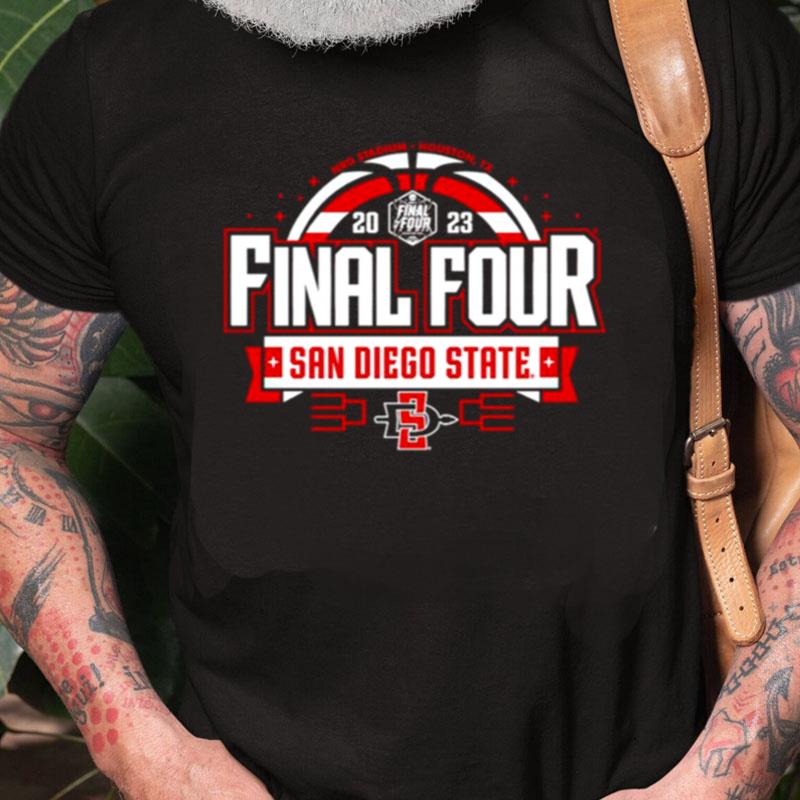 San Diego State Aztecs Final Four Ncaa Men's Basketball Tournament March Madness Unisex Shirts