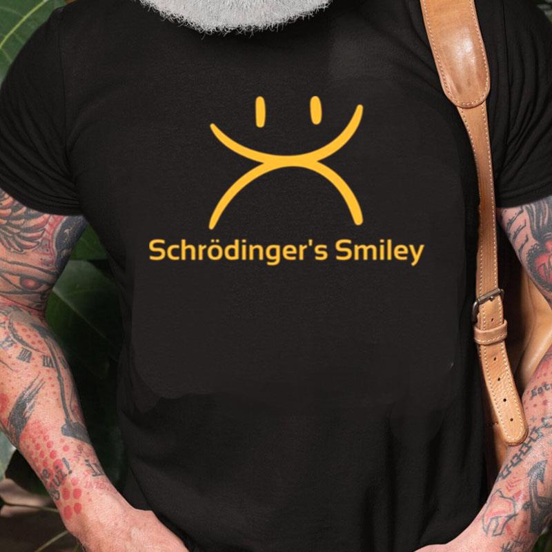 Schrödinger's Smile Schrodinger's Smiley Unisex Shirts