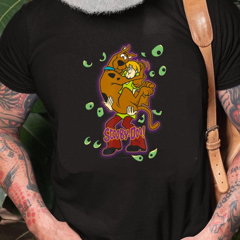 Scooby Doo Shaggy Being Watched Unisex Shirts