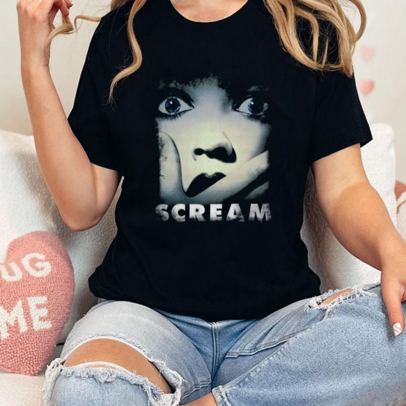 Scream Movie Art Drew Barrymore Unisex Shirts