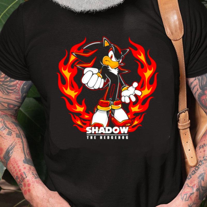 Shadow Red Flame The Hedgehog Unisex Shirts