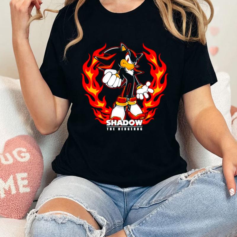 Shadow Red Flame The Hedgehog Unisex Shirts