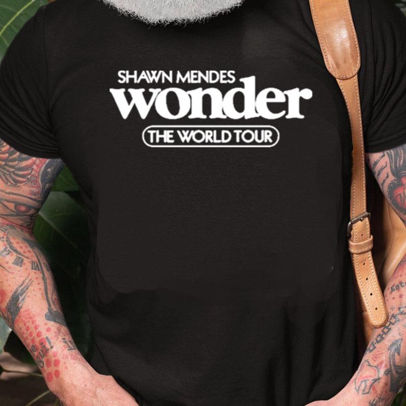 Shawn Mendes Wonder The World Tour Unisex Shirts