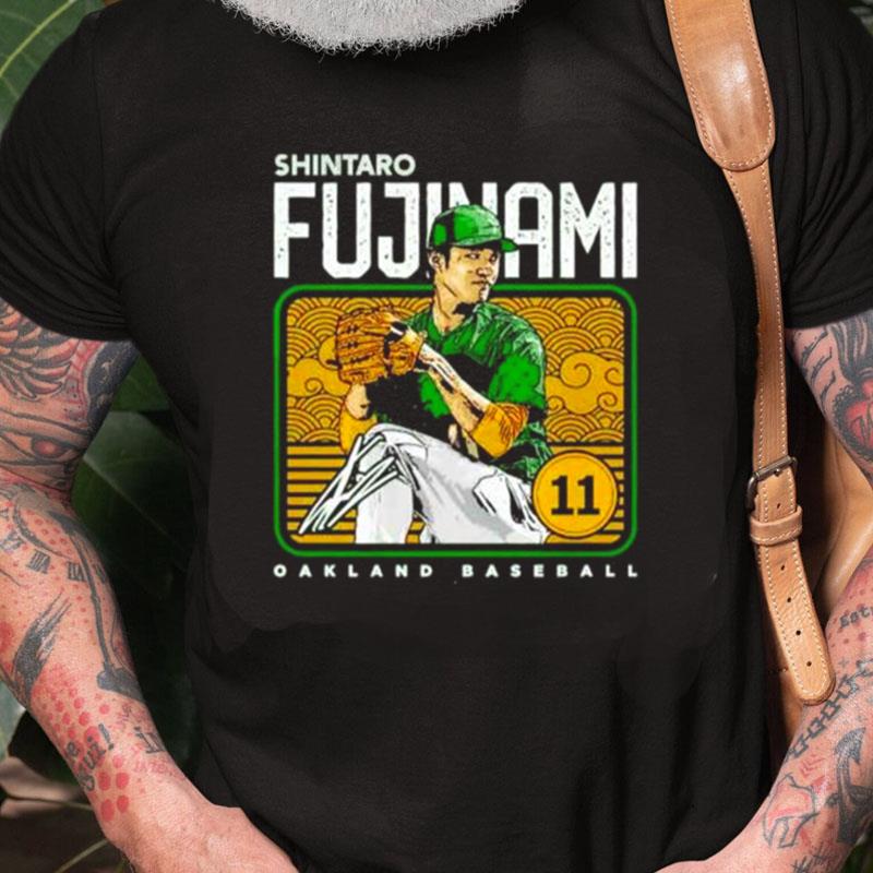 Shintaro Fujinami Oakland Athletics Baseball Poster Unisex Shirts