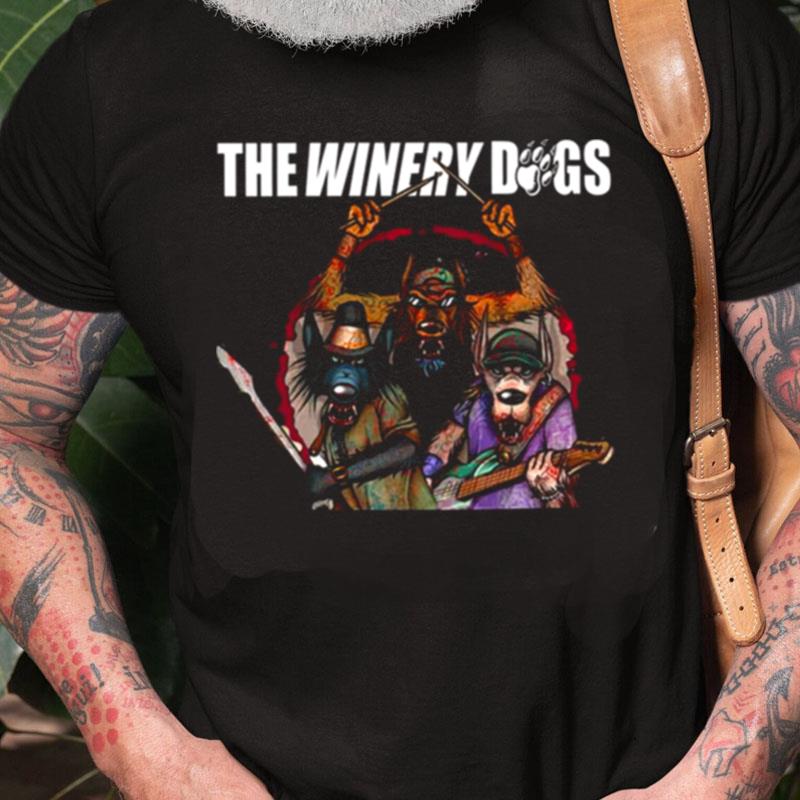 Six Winery Cartoon Design Band Unisex Shirts