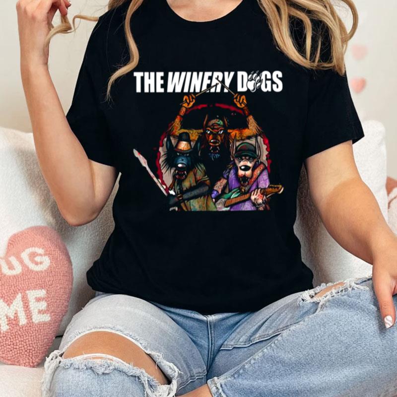 Six Winery Cartoon Design Band Unisex Shirts