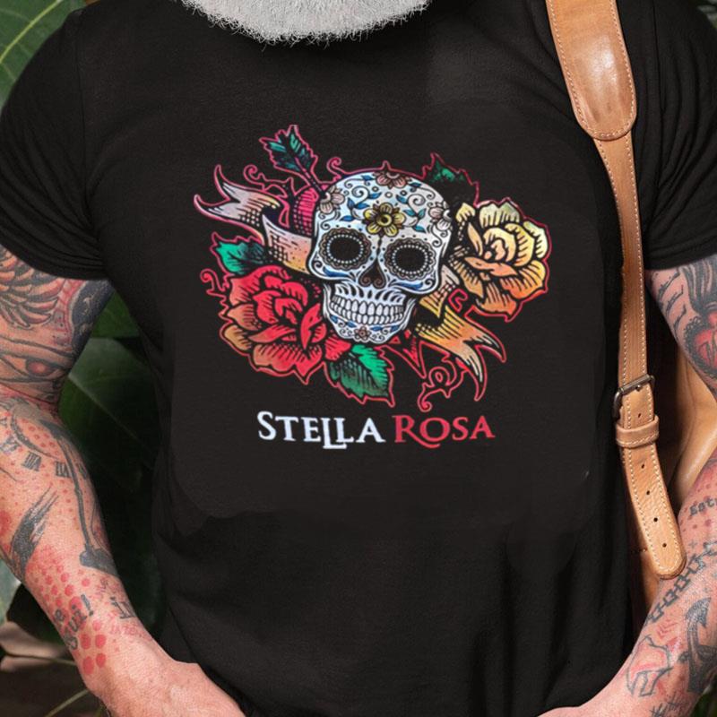 Skull Rose Stella Rosa Unisex Shirts