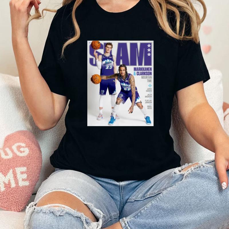 Slam 243 Lauri Markkanen And Jordan Clarkson Unisex Shirts